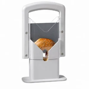 Original Bagel Slicer Safe Easy Precise Cuts Compact Home & Bakery Kitchen