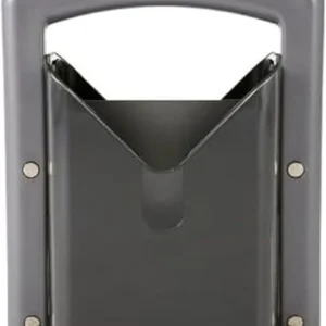 the Original Bagel Guillotine Universal Slicer, Silver, 9.25-Inch - Effortless S